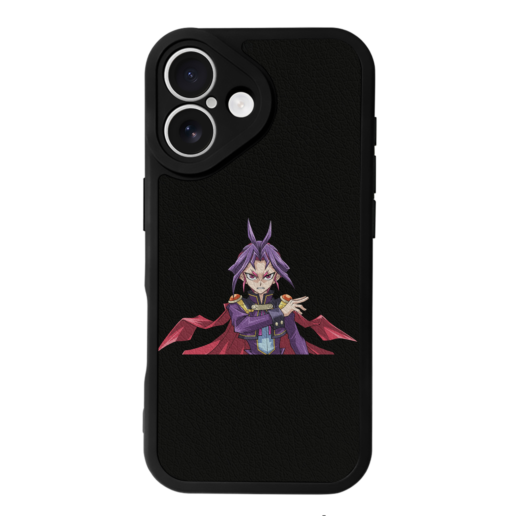 遊☆戯☆王 Yu-Gi-Oh! 【iPhone 16シリーズ対応】シリコンスマホケース（レザー調） 材質：シリコン